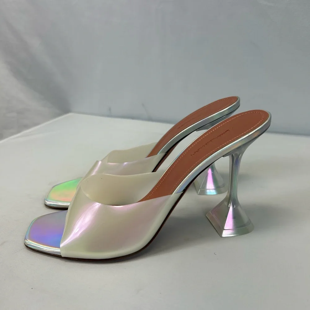 Amina Muaddi
Lupita PVC Mules - Picture 3 of 7